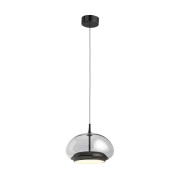 LOOM DESIGN - Avalon Hanglamp Smoked/Black Chrome