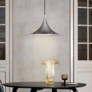 GUBI - Semi Hanglamp Ø47 Glanzend Antracit Gray