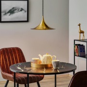 GUBI - Semi Hanglamp Ø30 Geelkoper