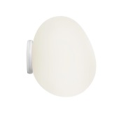 Foscarini - Gregg piccola wandlamp, wit, IP44, glas