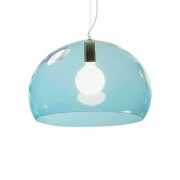 Kartell - FL/Y hanglamp lichtblauw