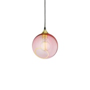 DESIGN BY US - Ballroom Hanglamp Pink/Rose met Goud Zuilen
