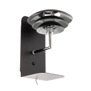 Dyberg Larsen - DL20 Usb Schap Incl. Lamp Zwart