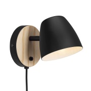 Nordlux - Theo Wandlamp Black