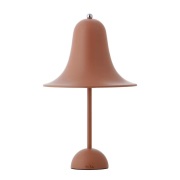 Verpan - Pantop Taffellamp Ø23 Matt Terracotta