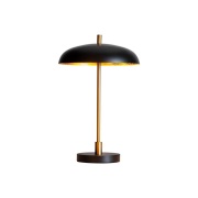 By Rydéns - Shelby Tafellamp Matt Black/Gold