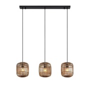 Lindby - Canyana 3 Hanglamp Nature