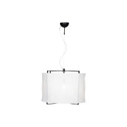 By Rydéns - Softy Hanglamp Ø60 Matt Black/White