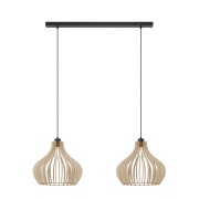 Envostar - Faje 2 Hanglamp Black/Wood