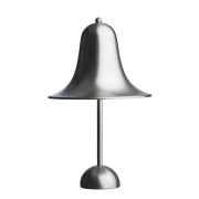 Verpan - Pantop Taffellamp Ø23 Matt Metallic
