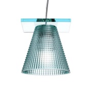 Kartell - Light Air Hanglamp Sculped Licht Blauw