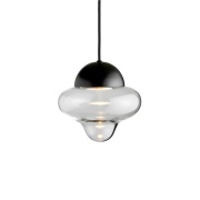 DESIGN BY US - Nutty hanglamp Clear/Black