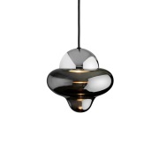 DESIGN BY US - Nutty hanglamp Smoke/Chrome