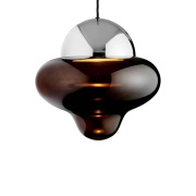 DESIGN BY US - Nutty XL Hanglamp Brown/Chrome