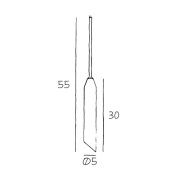 DESIGN BY US - Marble Art Hanglamp Brown Marble