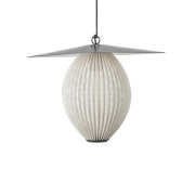 GUBI - Satellite Buiten Hanglamp Ø27 Cream White/Black