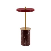 UMAGE - Asteria Move Portable Taffellamp Mini Red Marble