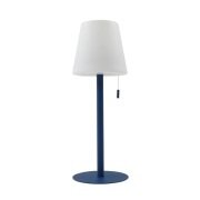 Lindby - Azalea LED Portable Taffellamp IP44 Wit/Blauw
