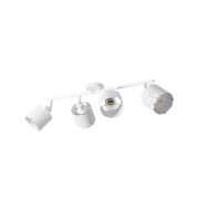 Lindby - Aralena 4 Plafondlamp Wit