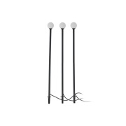 Lindby - Brindley Zonnecellamp w/Grondpin 3 pcs. Zwart