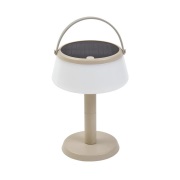 Lindby - Mikkel Portable Zonnecel Taffellamp Dim. Beige