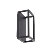 Lucande - Thorvid LED Buiten Wandlamp H26 Zwart