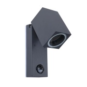 Lindby - Othil Buiten Wandlamp w/Sensor Grijs