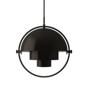 GUBI - Multi-Lite Hanglamp Small Black Brass