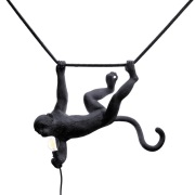 SELETTI - Monkey Swing Buiten Hanglamp Zwart