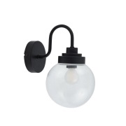 Lucande - Badolo Wandlamp IP44 Zwart