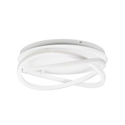 Lucande - Aldric LED Plafondlamp Ø45 Wit