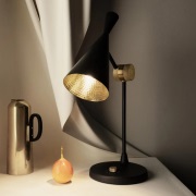 Tom Dixon - Beat Taffellamp Matt Black/Brass