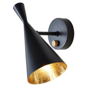 Tom Dixon - Beat Wandlamp Matt Black/Brass