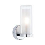 Paulmann - Luena LED Wandlamp IP44 Dim. Chroom/Clear