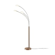 Lindby - Anea 3 Vloerlamp Nickel/White