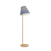 Lucande - Jinda Vloerlamp Blue/Wood