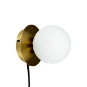 Dyberg Larsen - Sia Wandlamp Opal/Brass