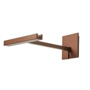LOOM DESIGN - Wandbevestiging voor Lucerna Solar Cell Lamp Corten