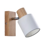 Lindby - Wanessa Wandlamp Light Wood/White