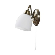 Lindby - Mael Wandlamp White/Antique Brass