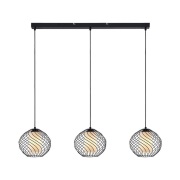 Lindby - Cedrice Hanglamp Black/White
