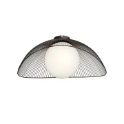 Lindby - Fabronia Plafondlamp Opal/Black
