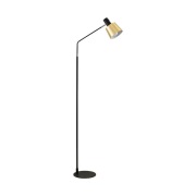 Lindby - Vlada Vloerlamp Matt Brass/Matt Black