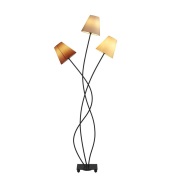 Lindby - Melis 3 Vloerlamp Brown/Grey/Black/Cream