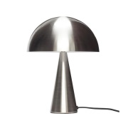 Hübsch - Mush Taffellamp Small Nickel