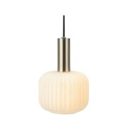 Markslöjd - Sober Hanglamp Small Steel/White