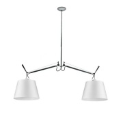 Artemide - Tolomeo Basculante hanglamp Ø 36 cm grijs