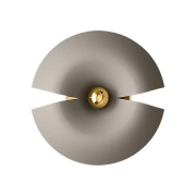 AYTM - Cycnus Wandlamp Ø30 Taupe/Goud