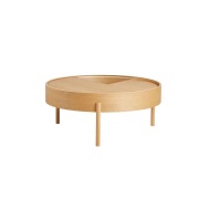 Woud - Arc Sofa-tafel Ø89 Oiled Oak