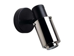 DCW - Biny Spot LED Zwart/Nikkel